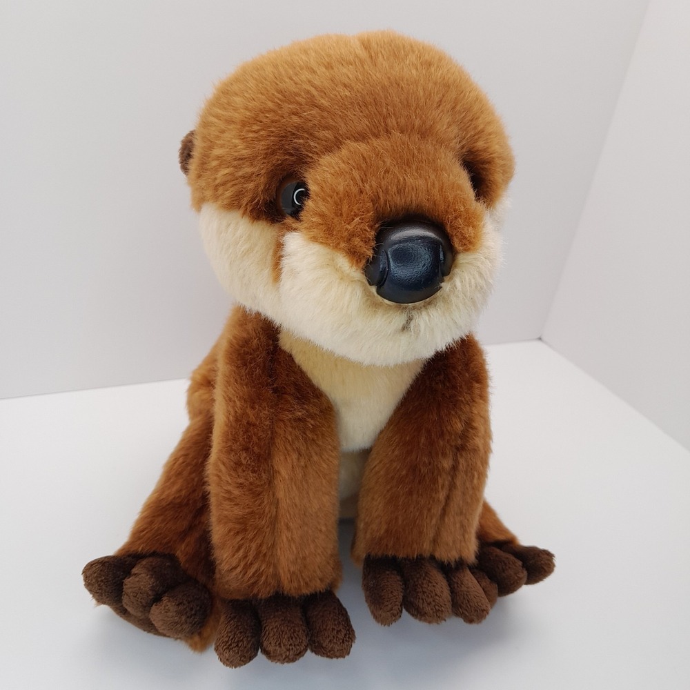 Adventure Planet Buttersoft‎ River Otter Plush 10" Realistic Stuffed Animal Toy